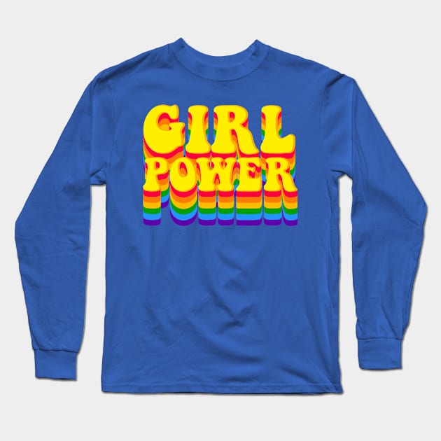 Girl power Long Sleeve T-Shirt by Jennifer